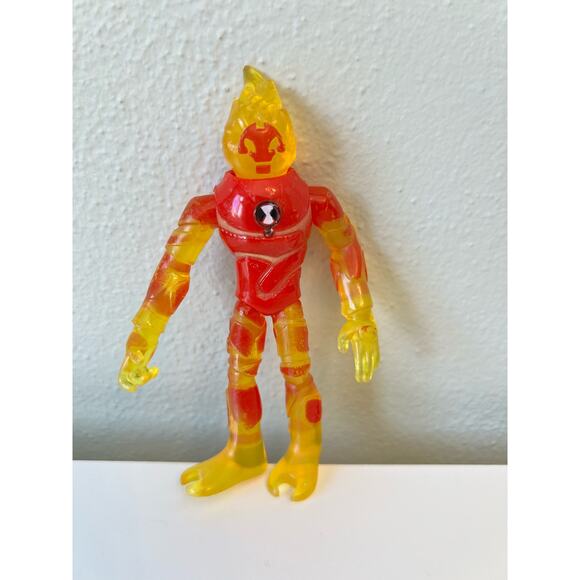 Ben 10 Heatblast 5 inch Action Figure Playmates Toys Cartoon Network - Picture 1 of 4